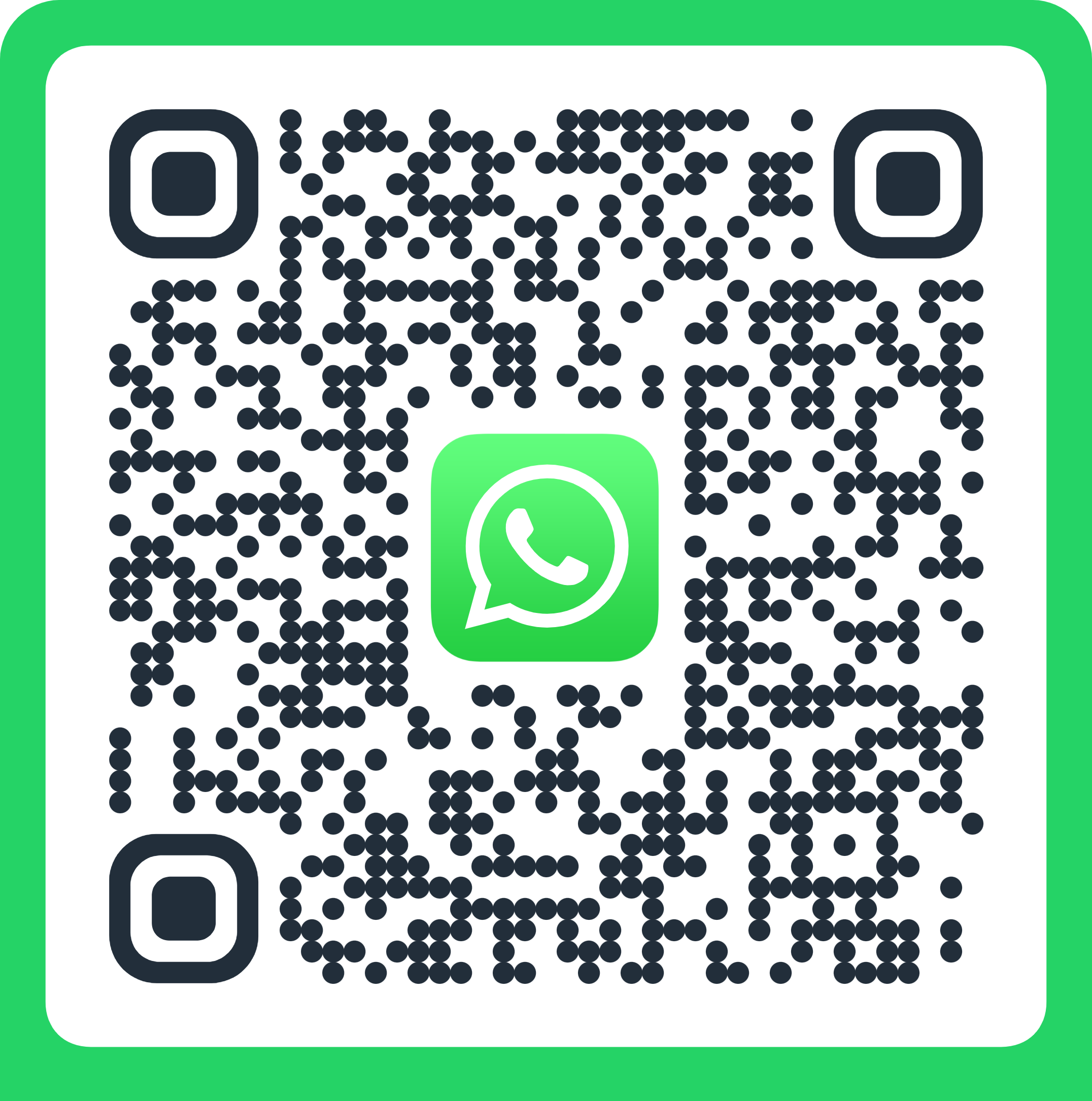 WhatsApp Channel QR code
