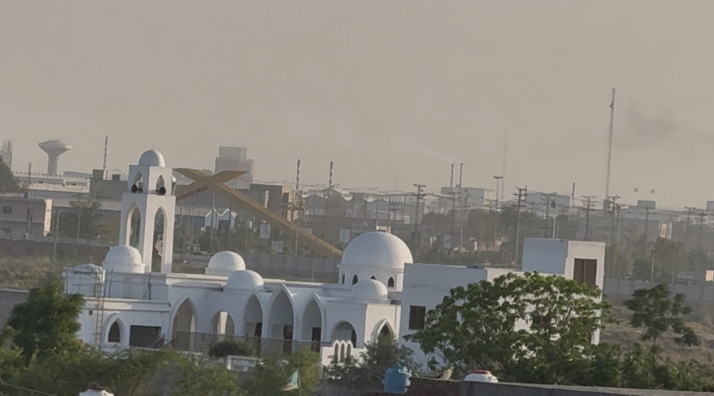 Beautiful view of Hajar Riaz Masjid ❣️