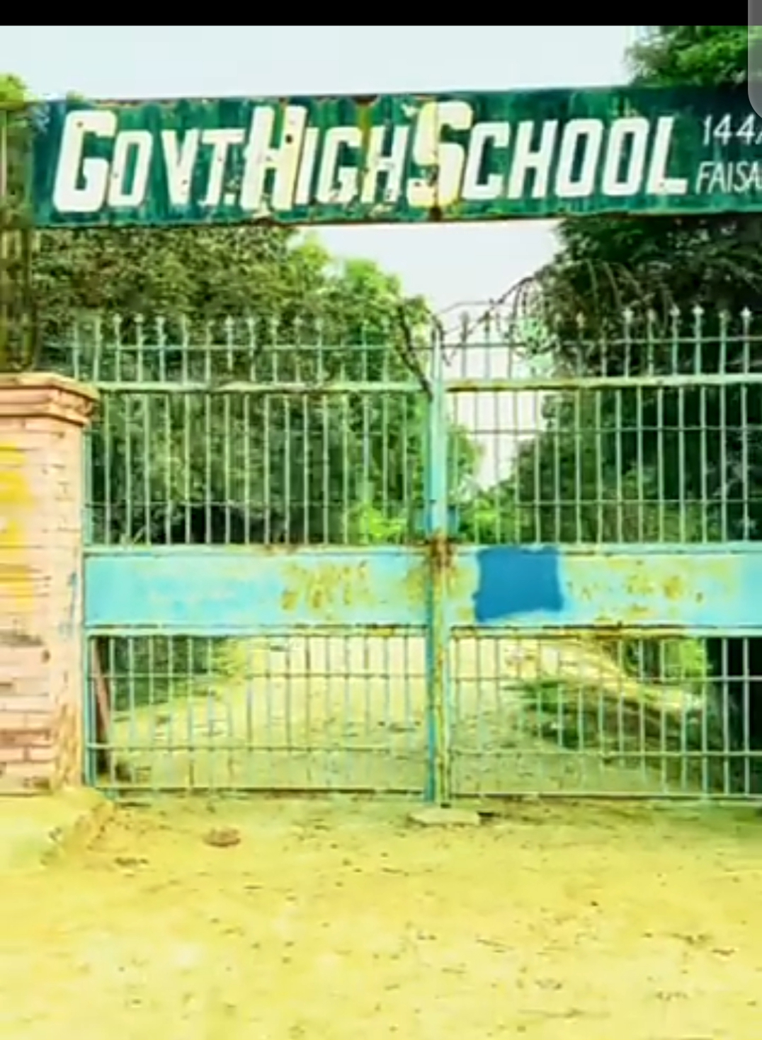 Govt High School 144 RB Old Gate