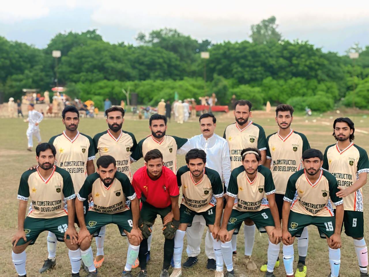 Ghartal Kalan Football Club in Bagiwala Floodlight Tournament